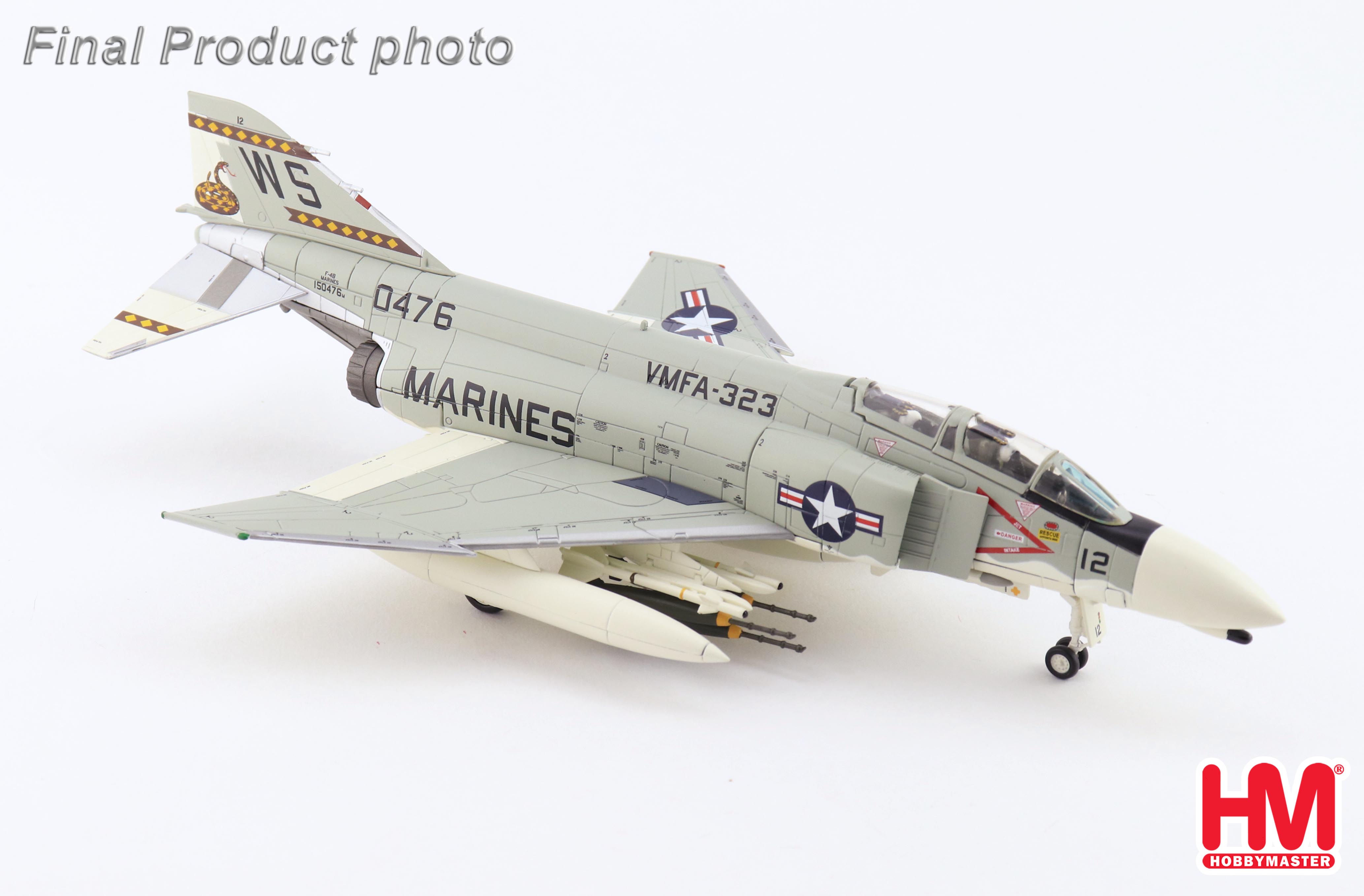 F-4B Phantom 150476, VMFA-323, US Marines, 1967